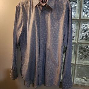 Robert Graham Light Blue Dress Shirt
